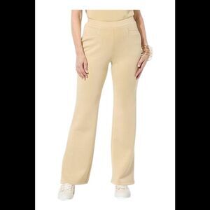 WynneLayers Women's Smooth Operator Flared Leg Pant Almond - Regular